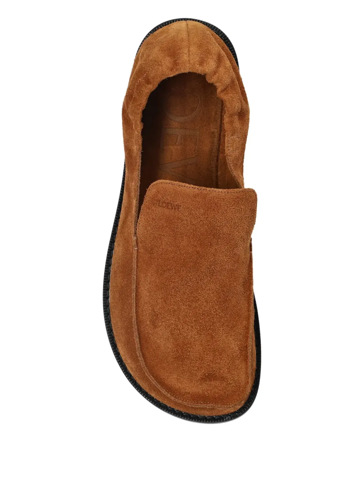 LOEWE フレックススエードローファー - 画像4