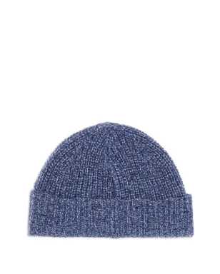 Marni embroidered-logo knit beanie - Blue - サムネイル2