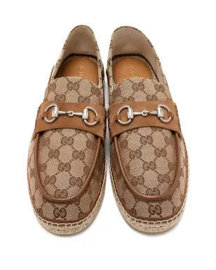 Gucci モノグラム柄 ホースビット エスパドリーユ - Neutrals - サムネイル2