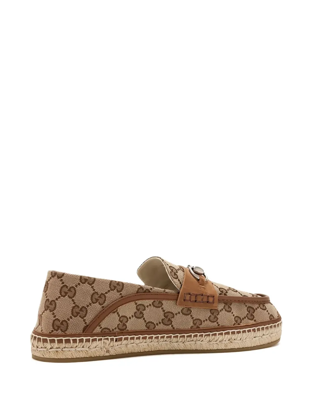 Gucci モノグラム柄 ホースビット エスパドリーユ - Neutrals - 画像3