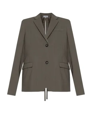 LOEWE タイ留めウールブレザー - サムネイル1