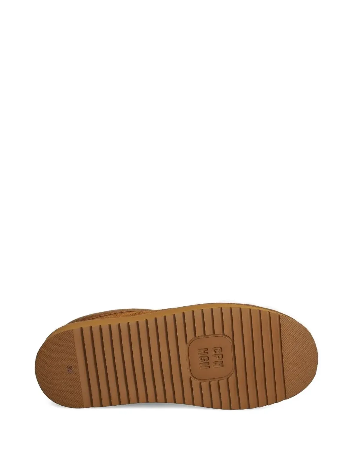 Copenhagen スエードプラットフォームスリッパ - 画像4