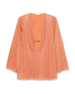 Oséree ラメディテールのミニドレス - サムネイル1