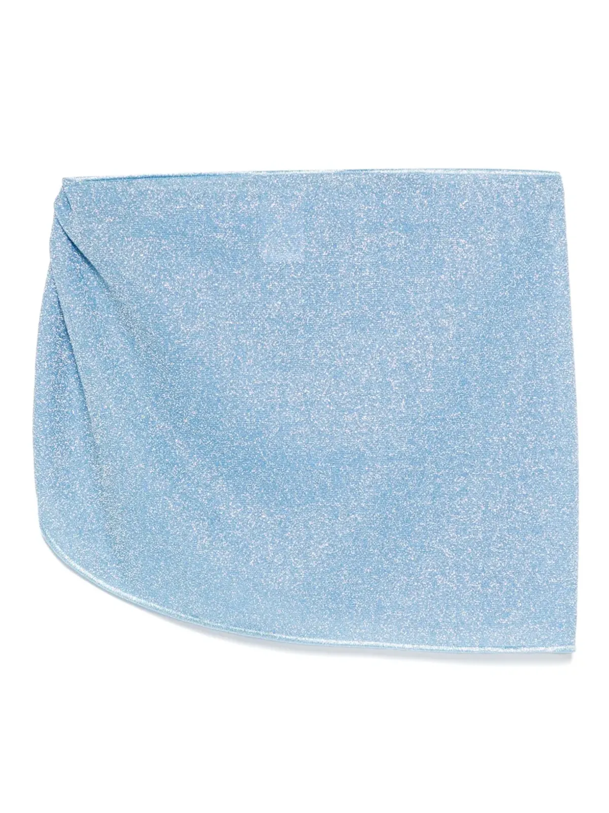 Oséree lurex-detail sarong - Blue - 画像2