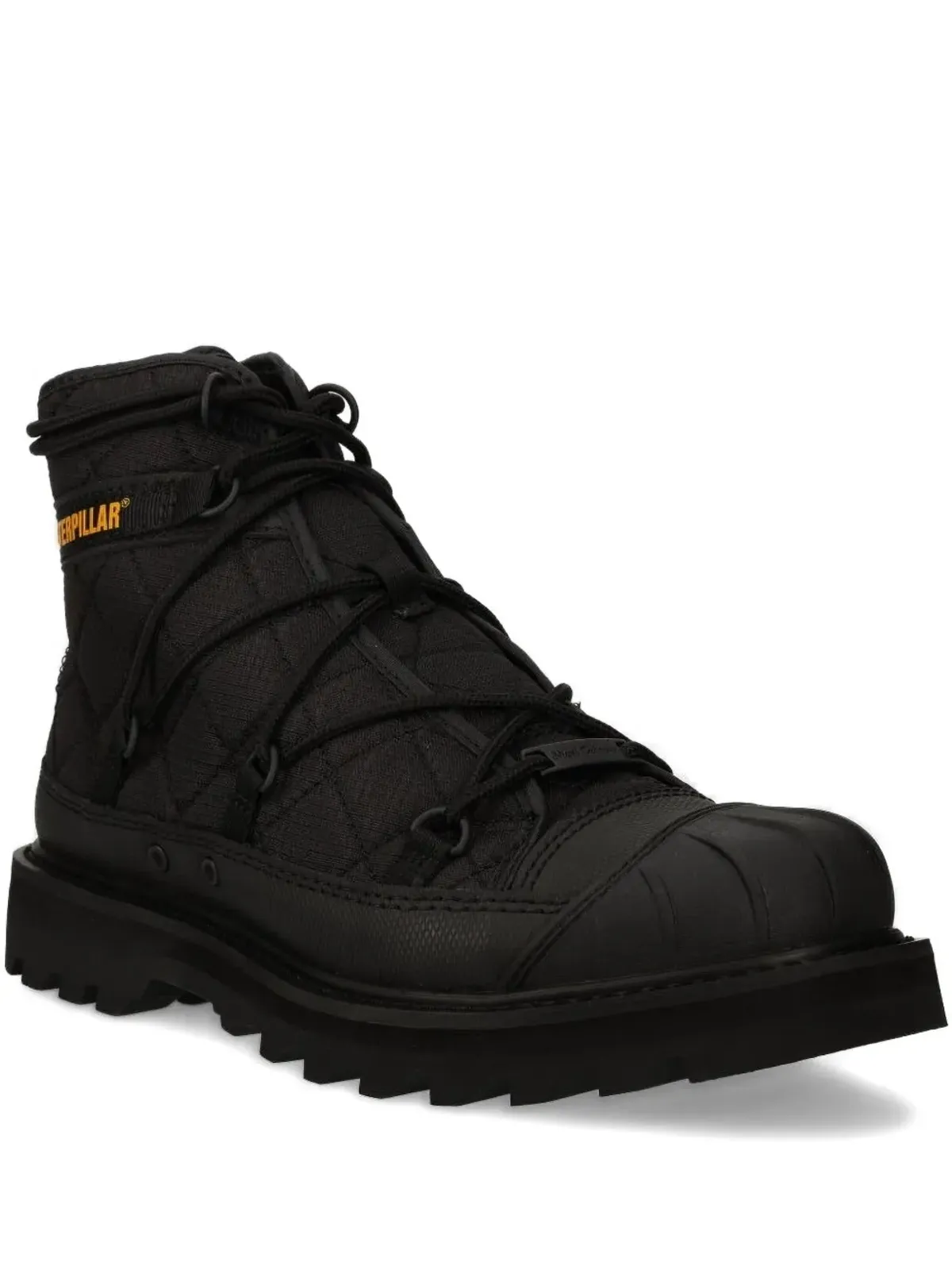 Caterpillar キルテッド レースアップ ブーツ - 画像1