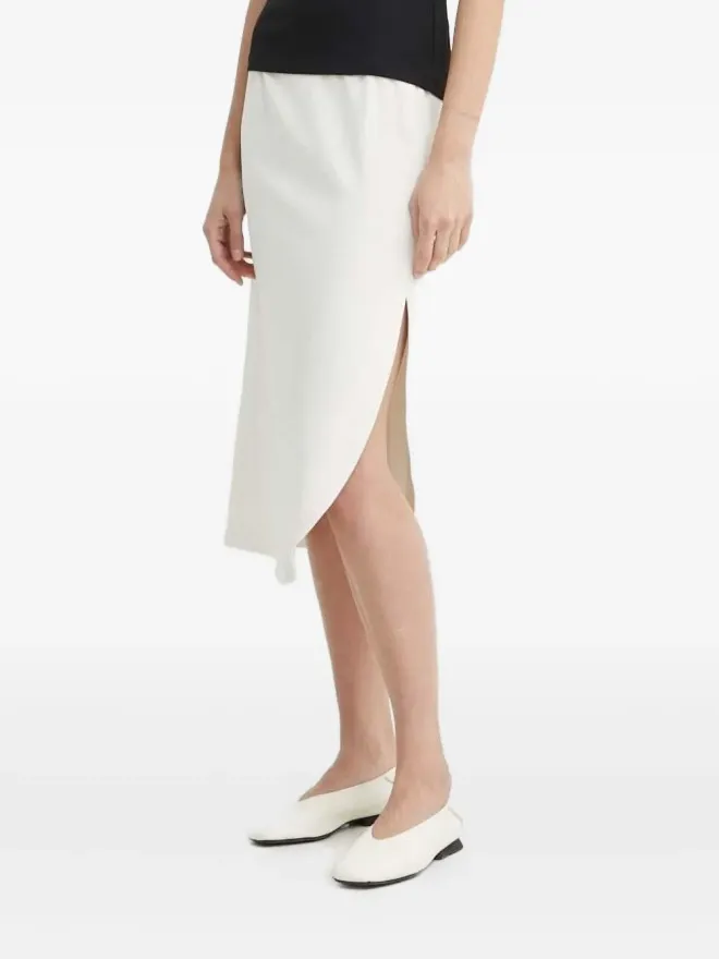 Drykorn Drykorn サイドスリット入りミディスカート - Whiteの商品画像