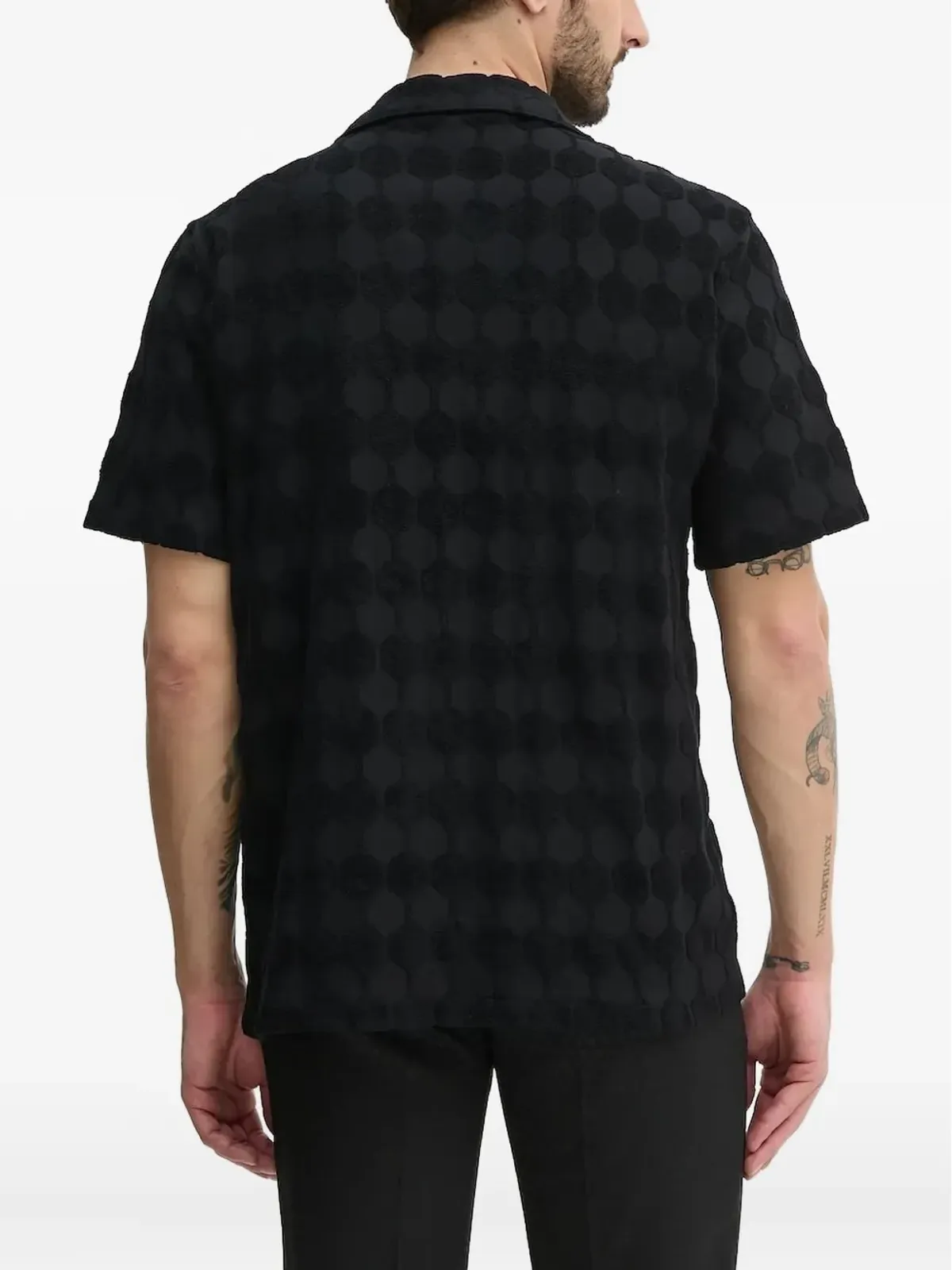 BALR. テクスチャード幾何学柄シャツ - 画像2