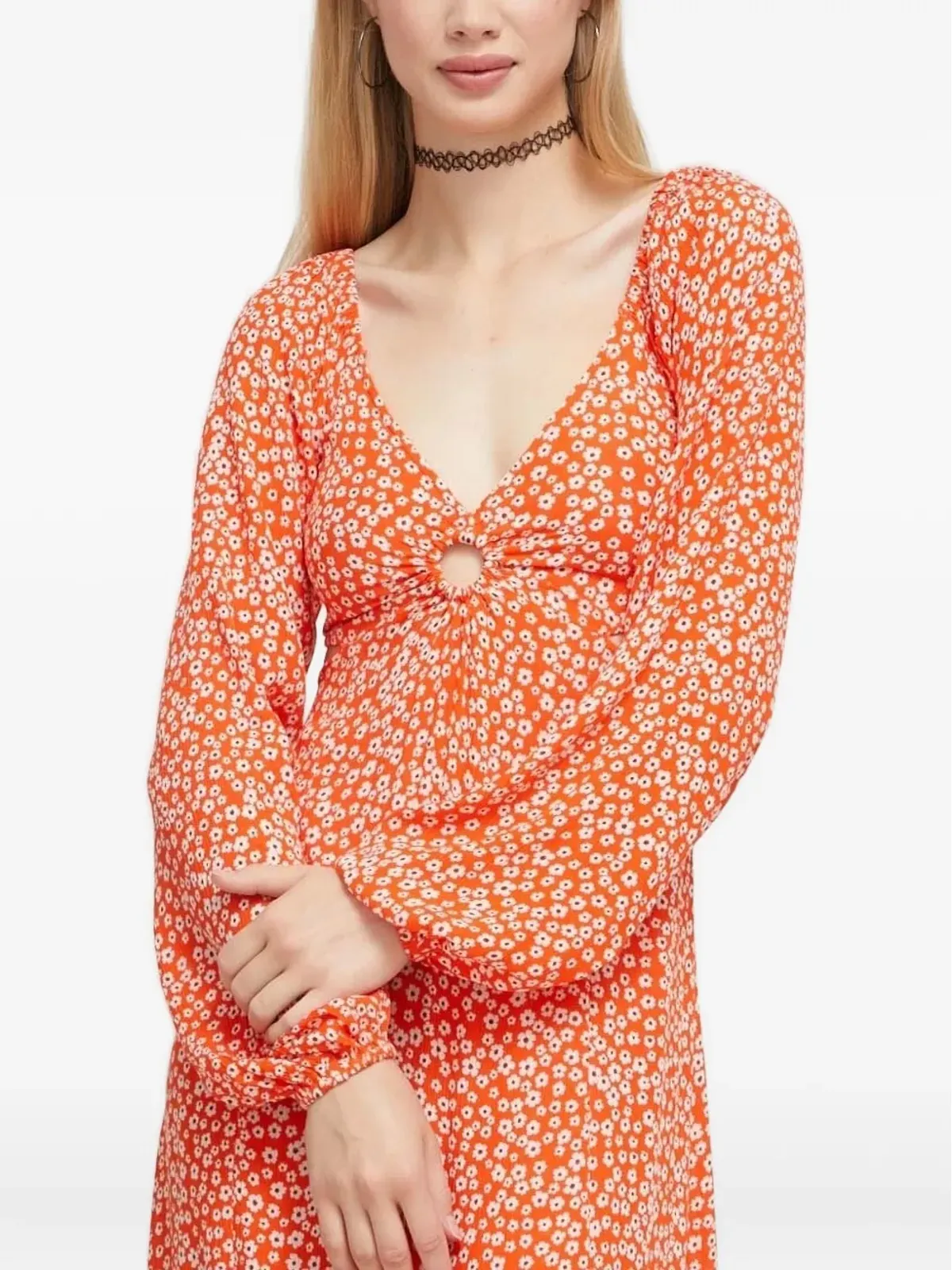 Billabong ラストコール リングディテール 花柄 マキシドレス - 画像4