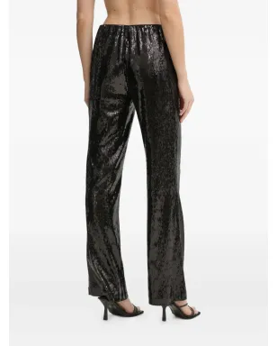 Bruuns Bazaar DaphneBBBriana sequin trousers - Black - サムネイル2