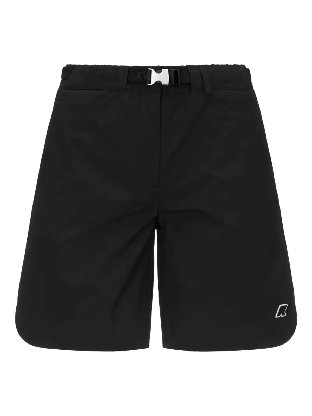 K-Way Hiky buckle-belt shorts - Black - 画像1