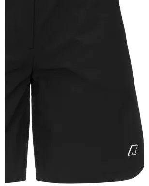 K-Way Hiky buckle-belt shorts - Black - サムネイル2