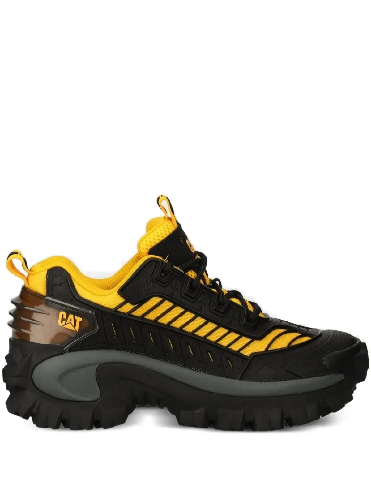 caterpillar プルタブ付きパネルドレースアップスニーカー - 画像1