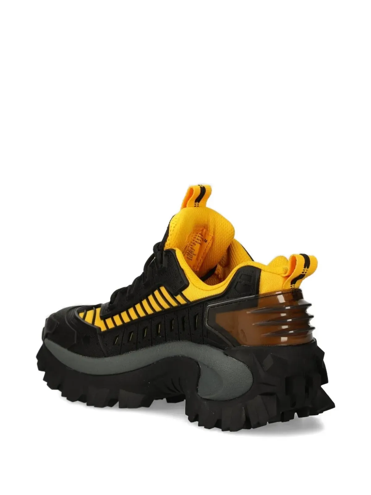caterpillar プルタブ付きパネルドレースアップスニーカー - 画像2