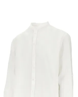 Emporio Armani 襟なし長袖シャツ - サムネイル3
