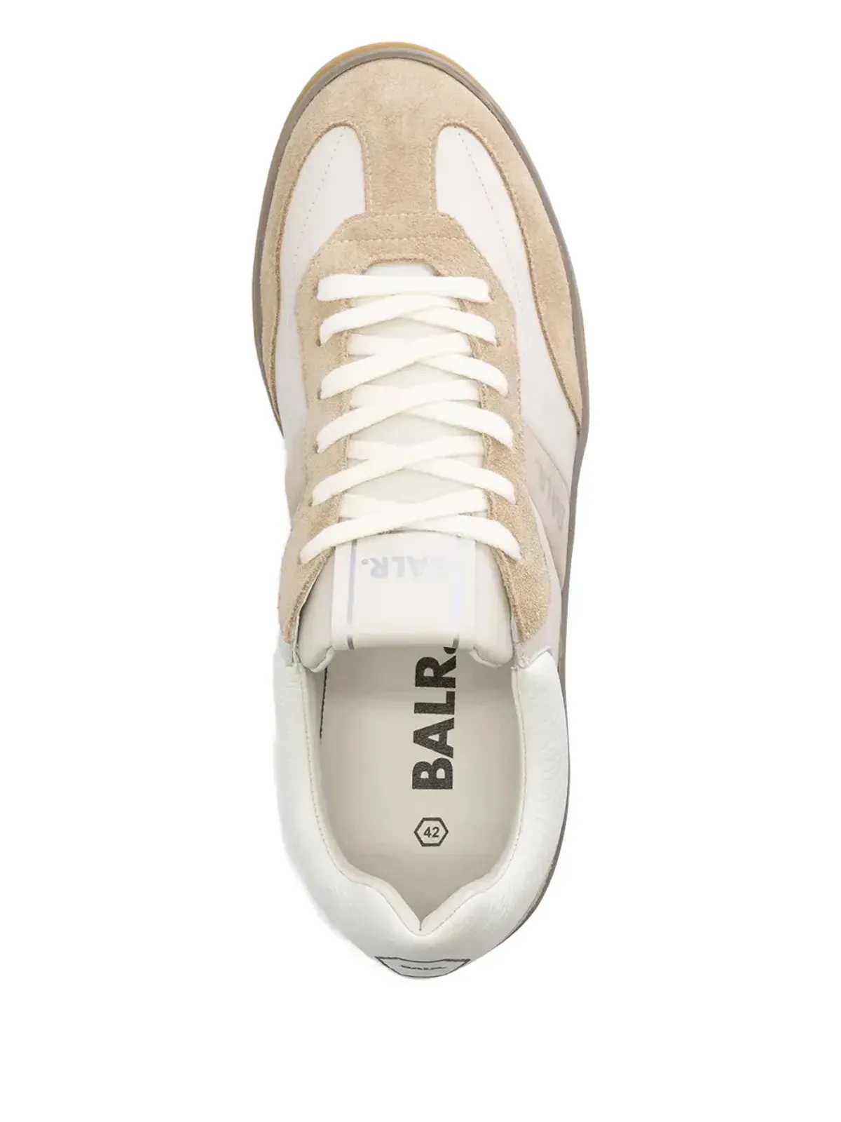 BALR. ロンドン クラシック レザー×スエード スニーカー - 画像3