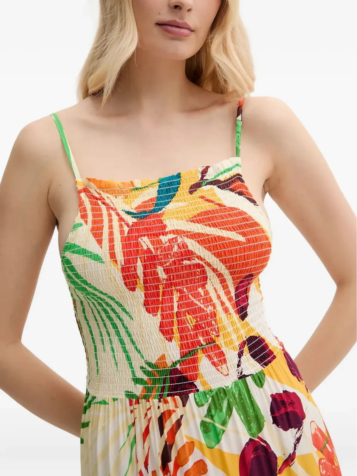 Desigual ティアード マキシドレス - 画像3
