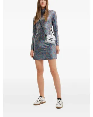 Desigual タートルネック カットアウト ミニ デイドレス - サムネイル3