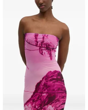 Desigual x Mr. Christian Lacroix ストラップレス ミディドレス - サムネイル1