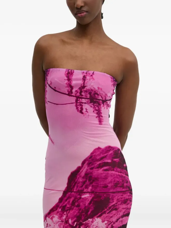 Desigual Desigual x Mr. Christian Lacroix ストラップレス ミディドレスの商品画像