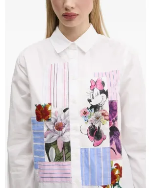 Desigual ミニー・マウス パッチワーク シャツ - サムネイル3