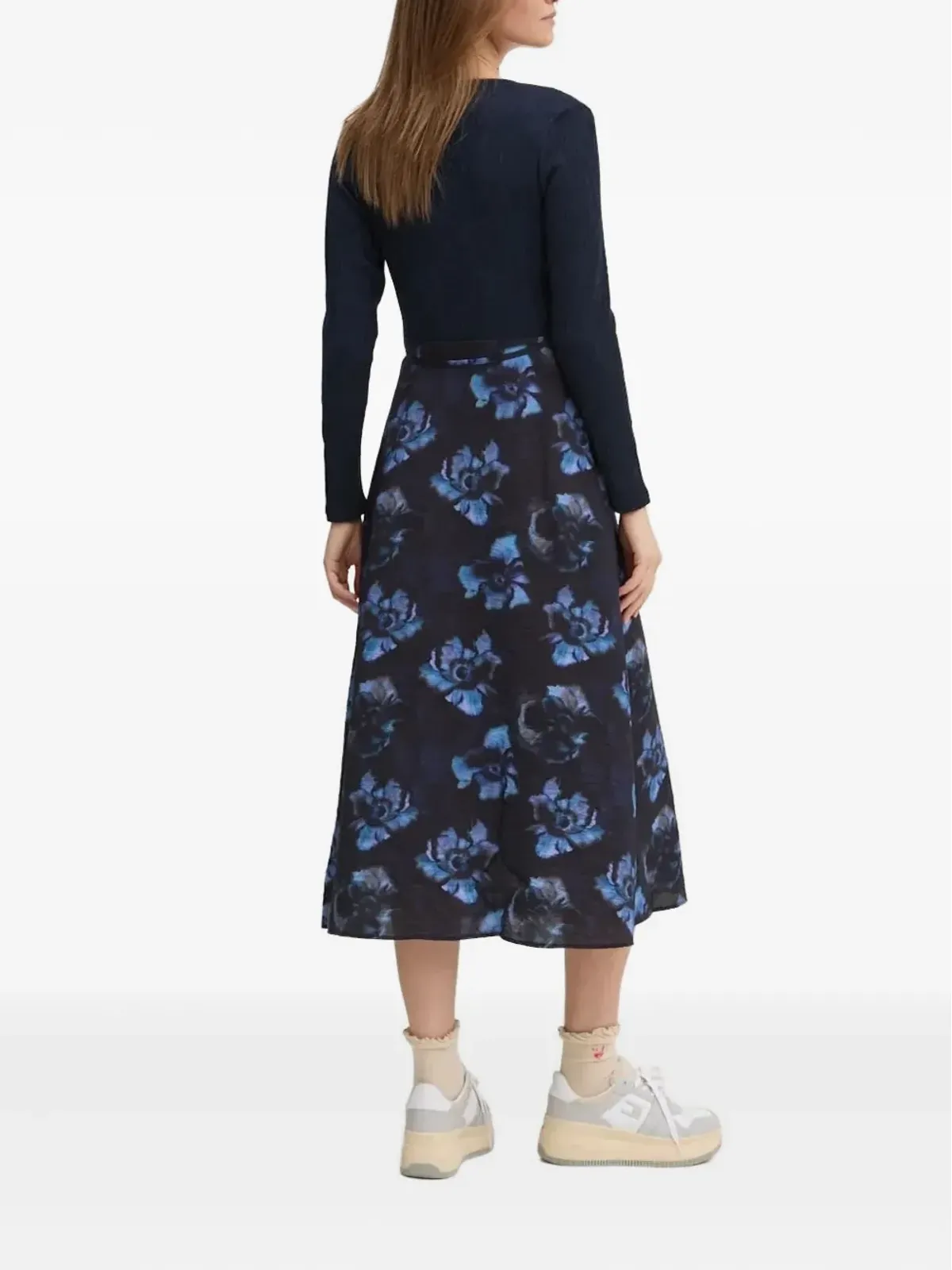Desigual ラップ花柄プリント ミディドレス - 画像2