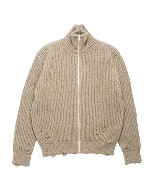MM6 Maison Margiela エルボーパッチ カーディガン - サムネイル1