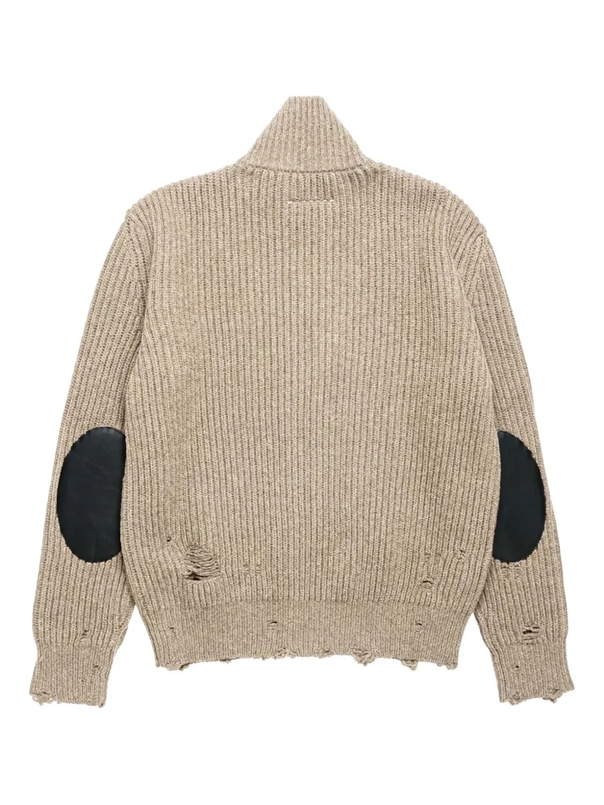 MM6 Maison Margiela エルボーパッチ カーディガン - 画像2
