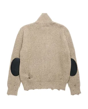 MM6 Maison Margiela エルボーパッチ カーディガン - サムネイル2