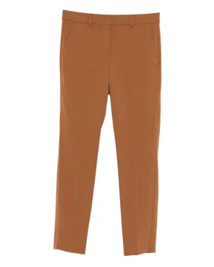 Sportmax スリットパンツ ブラウン - サムネイル1
