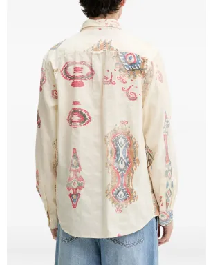 Desigual アブストラクトプリント ポケットシャツ - サムネイル3