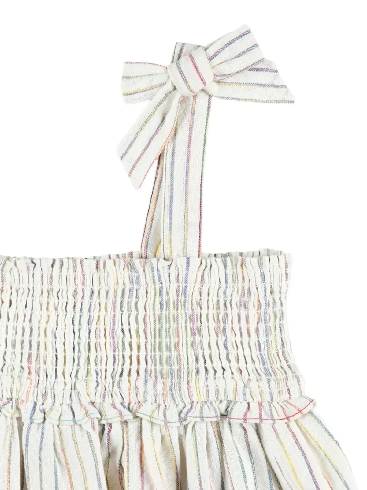 ZIMMERMANN Kids スモック入りフリルトップ - 画像2