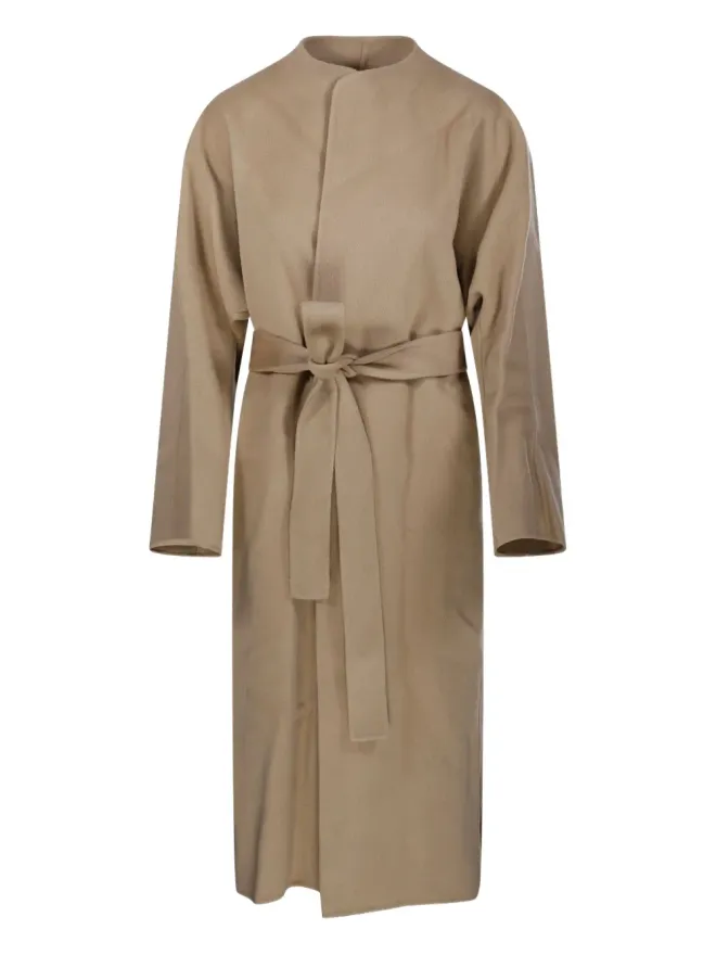 SANDBEIGE SANDBEIGE ベルテッドコートの商品画像