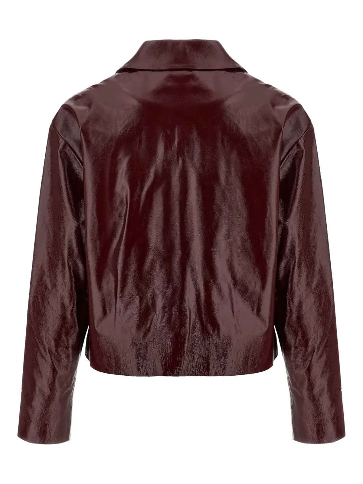 Self-Portrait cropped jacket - Red - 画像2