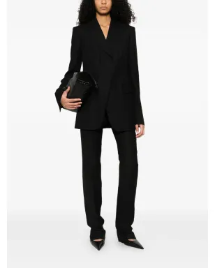 Sportmax フロントプリーツパンツ ブラック - サムネイル2