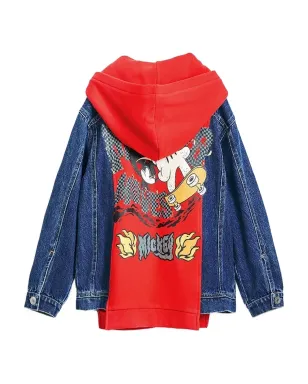 Desigual x Mickey Mouse デニムジャケット - サムネイル2