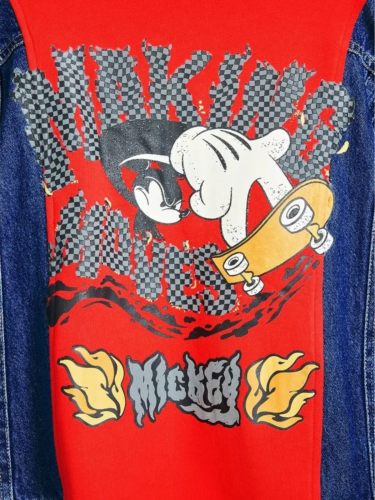 Desigual x Mickey Mouse デニムジャケット - 画像3