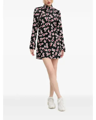 Desigual 花柄プリント 襟付きミニドレス - サムネイル1