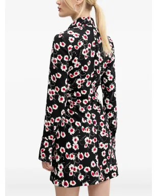 Desigual 花柄プリント 襟付きミニドレス - サムネイル2