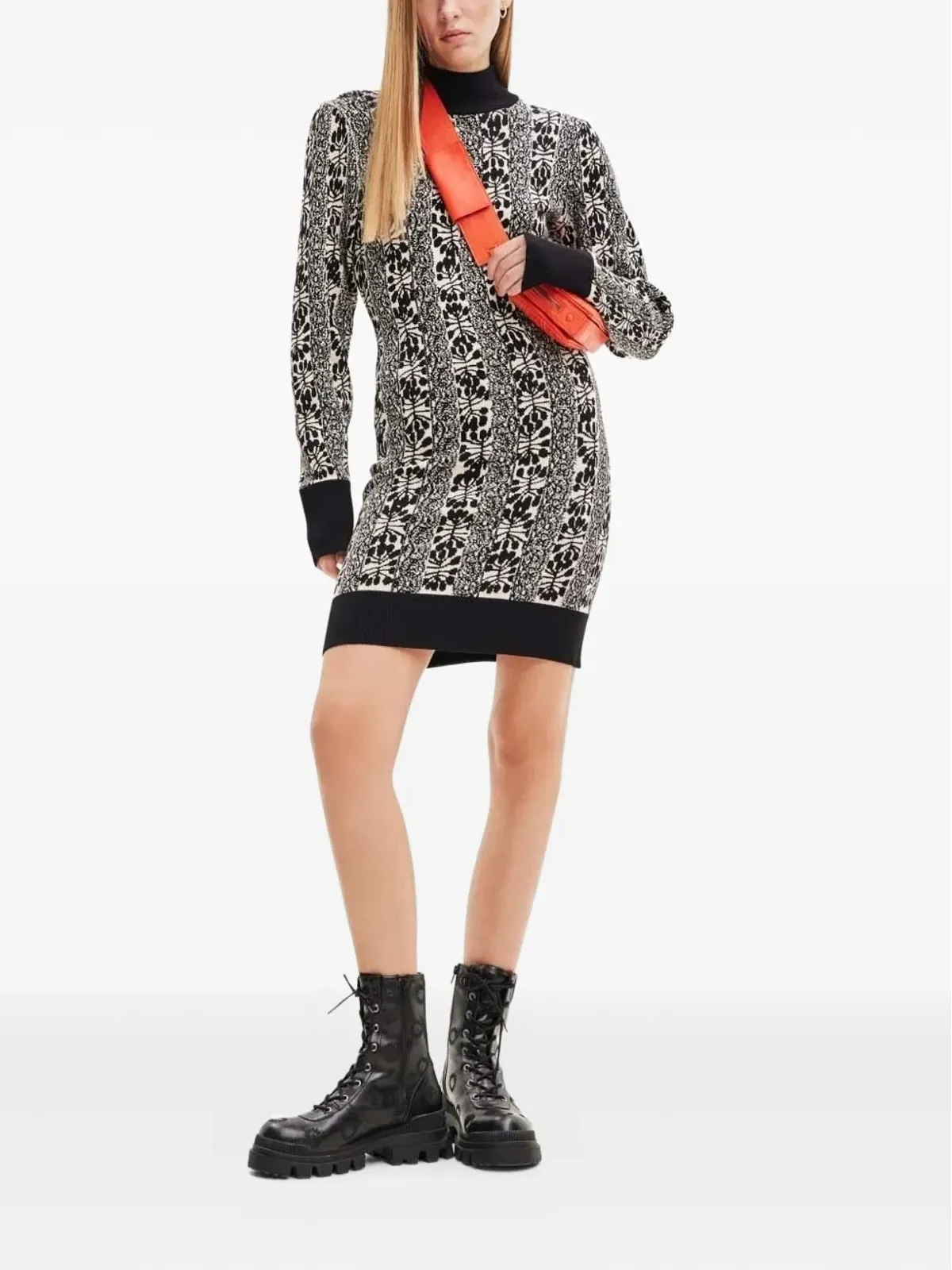 Desigual M. Christian Lacroix floral-print mini dress - Black - 画像2