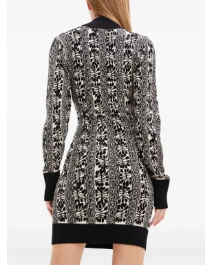 Desigual M. Christian Lacroix floral-print mini dress - Black - サムネイル3