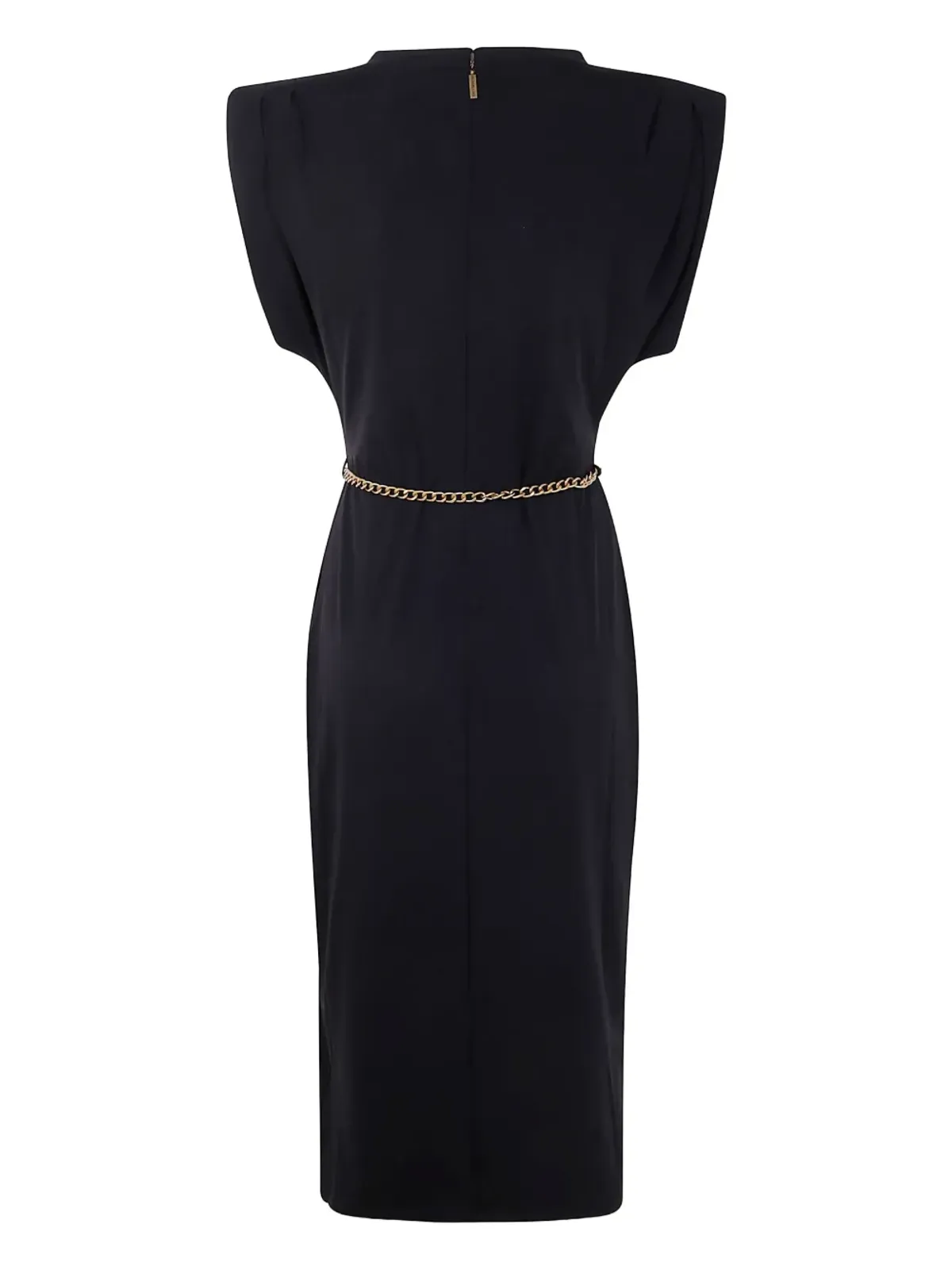 Michael Kors chain-belt midi dress Black - 画像2