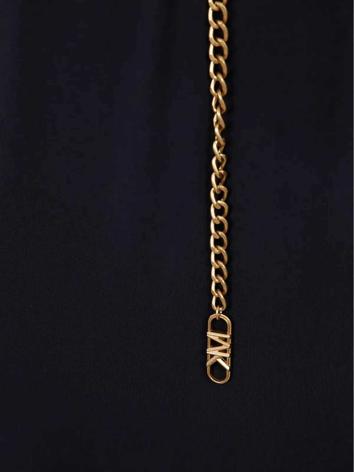 Michael Kors chain-belt midi dress Black - 画像3