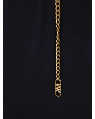 Michael Kors chain-belt midi dress Black - サムネイル3