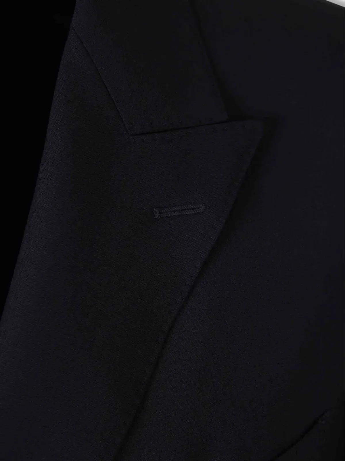 Scabal ダブルブレストブレザー - ブルー - 画像3