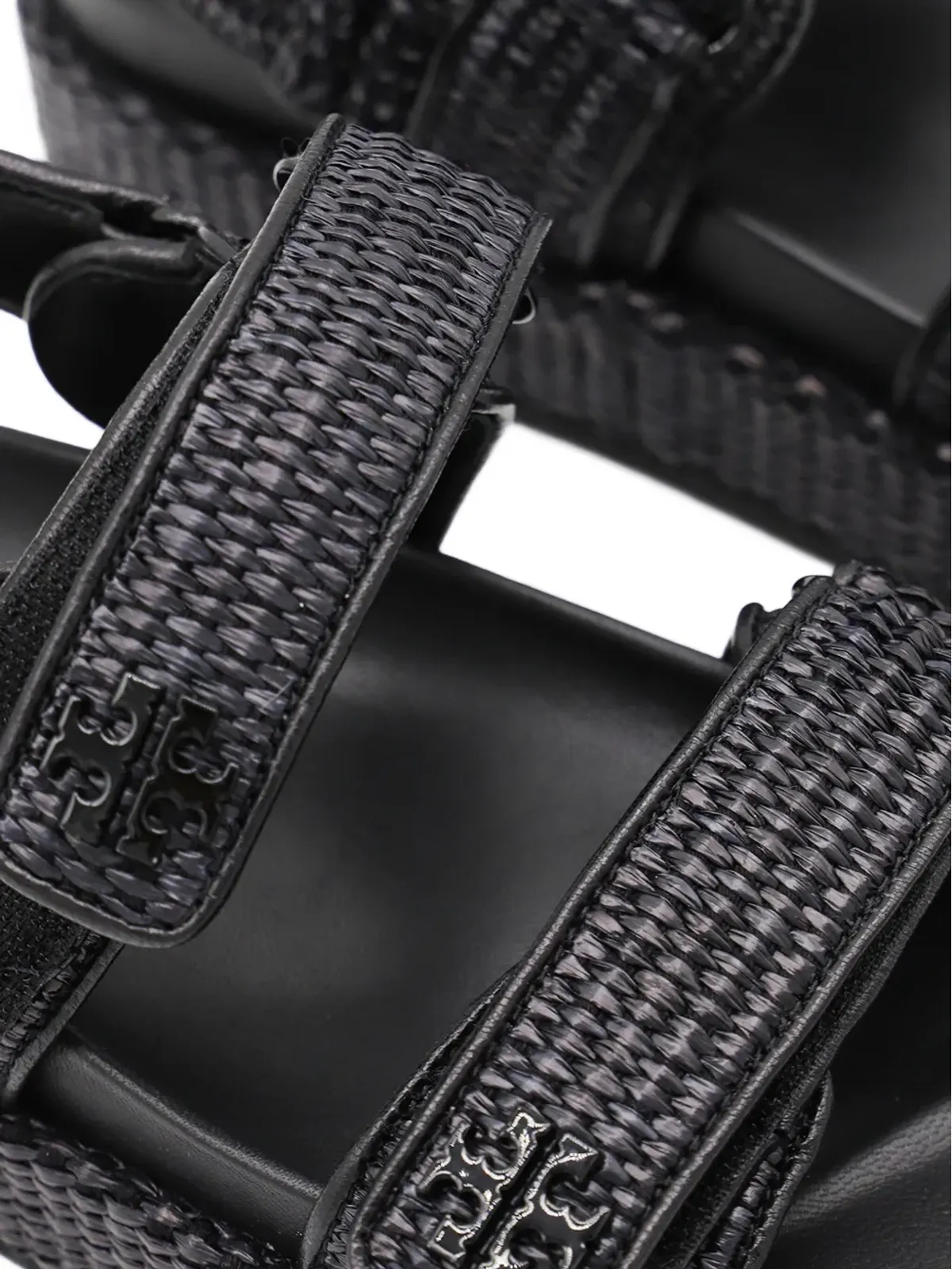 Tory Burch キラ ウーブン プラットフォーム サンダル - 画像4