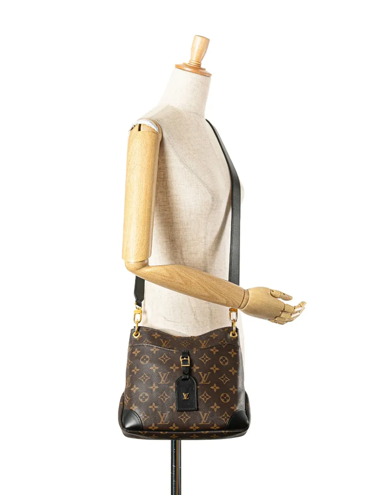 Louis Vuitton ビンテージ モノグラム・オデオンPM・クロスボディバッグ（ブラウン） - 画像2