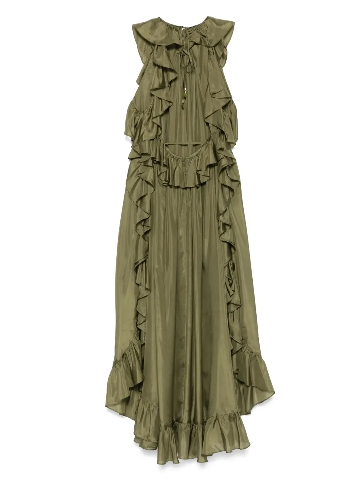 ZIMMERMANN カスケディアン ラッフルトリム ミディドレス - 画像2