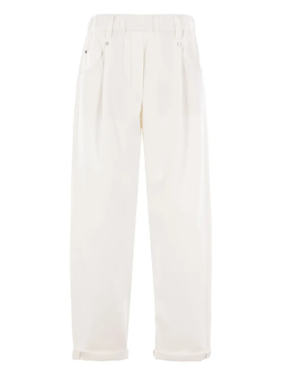 Brunello Cucinelli エラスティックウエストパンツ - 画像1
