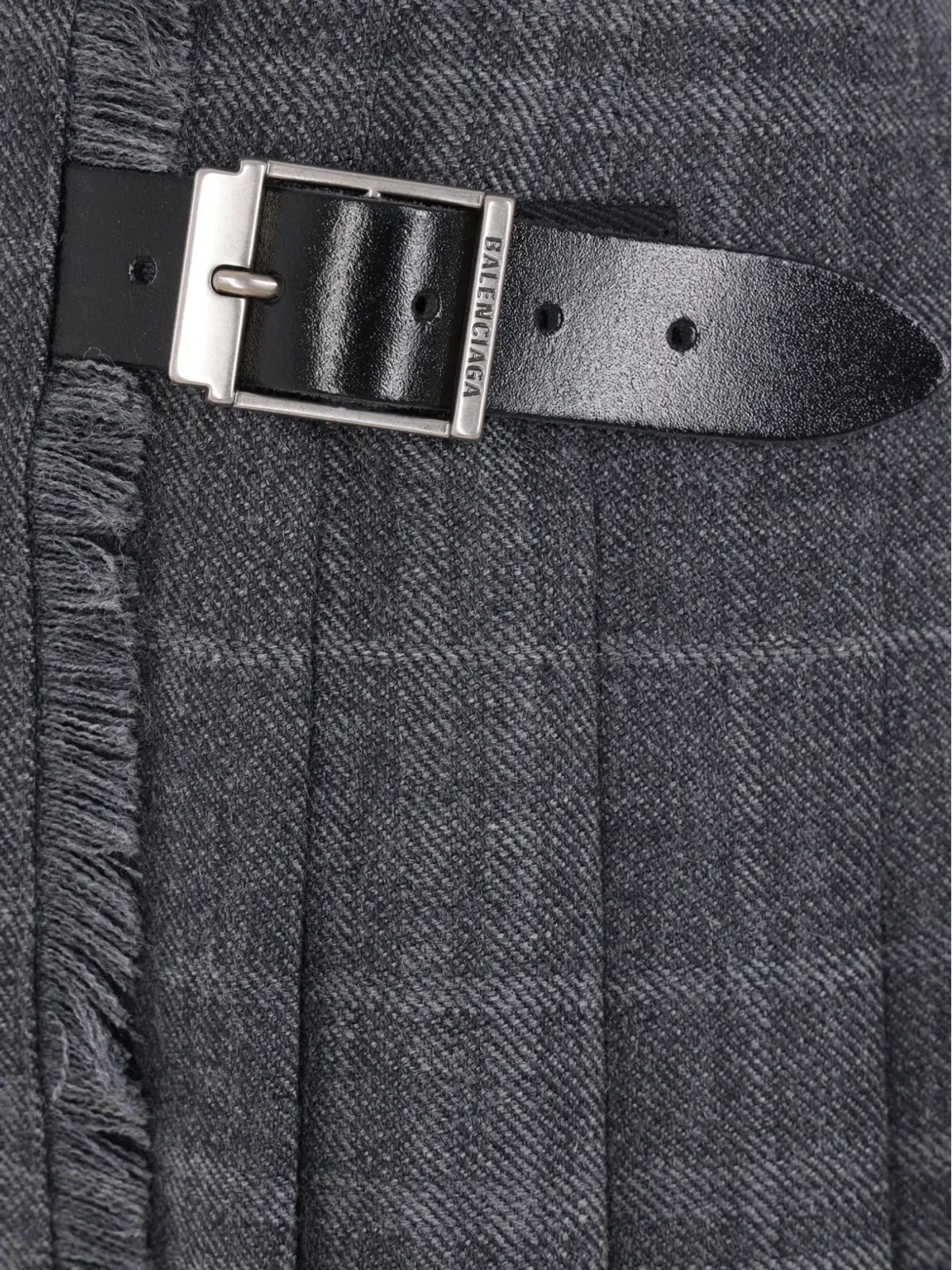 Balenciaga タータン柄スカート - 画像3