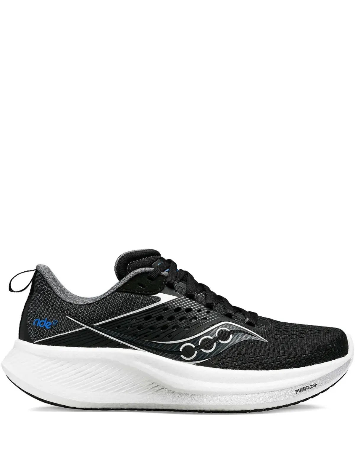Saucony PWRRUN パンチング トレーナー - ブラック - 画像1